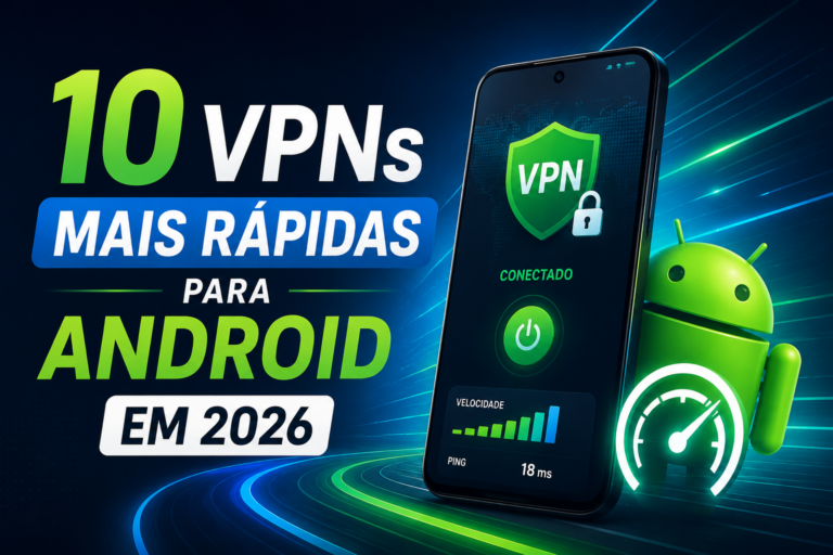 10 VPNs Mais Rápidas Para Android em 2026